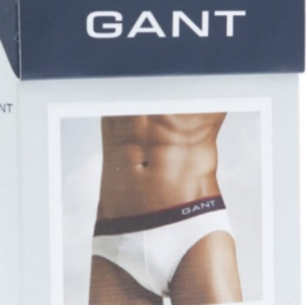 GANTWhite Regular Fit Stretch Hip Briefs